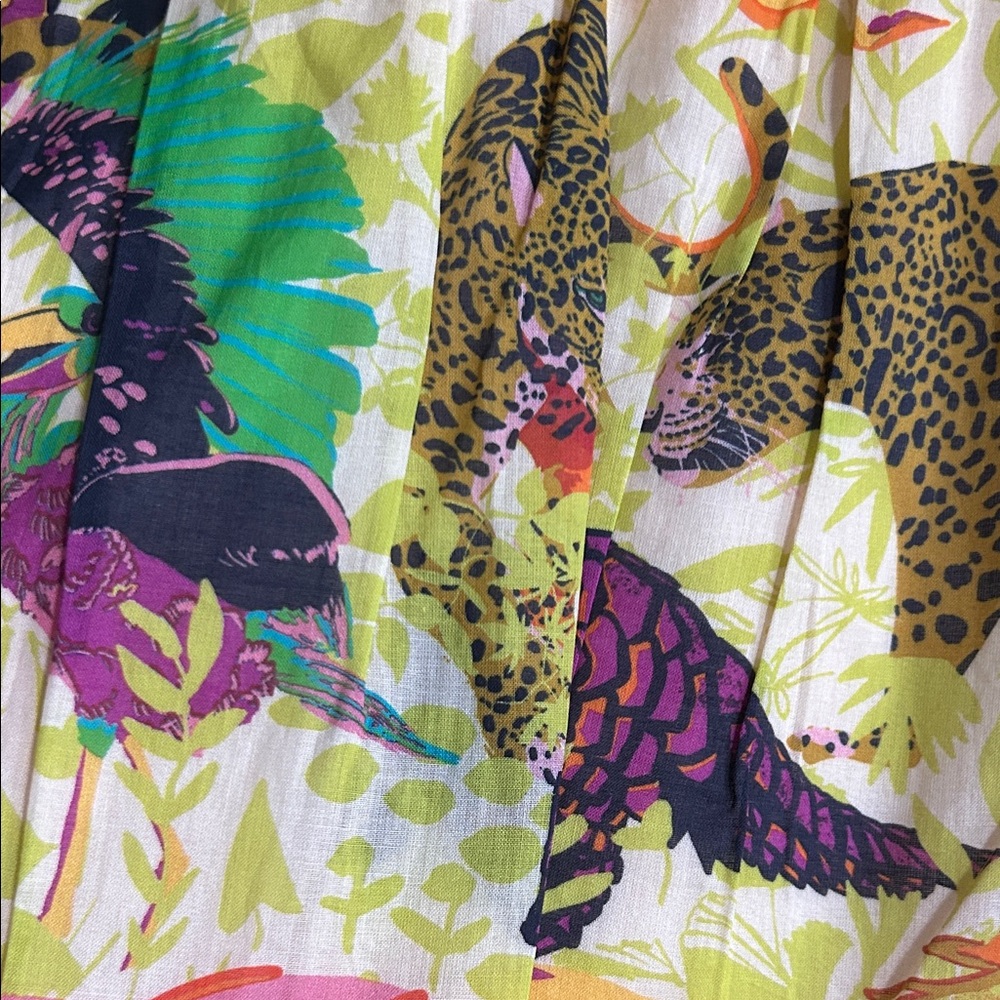 Jcrew Safari Print Dress XS - Picture 3 of 8